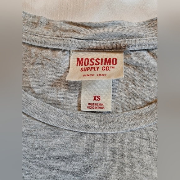 Mossimo Supply Co. Womens Gray Short Sleeve Fit And Flare Top Size XS - Picture 4 of 11